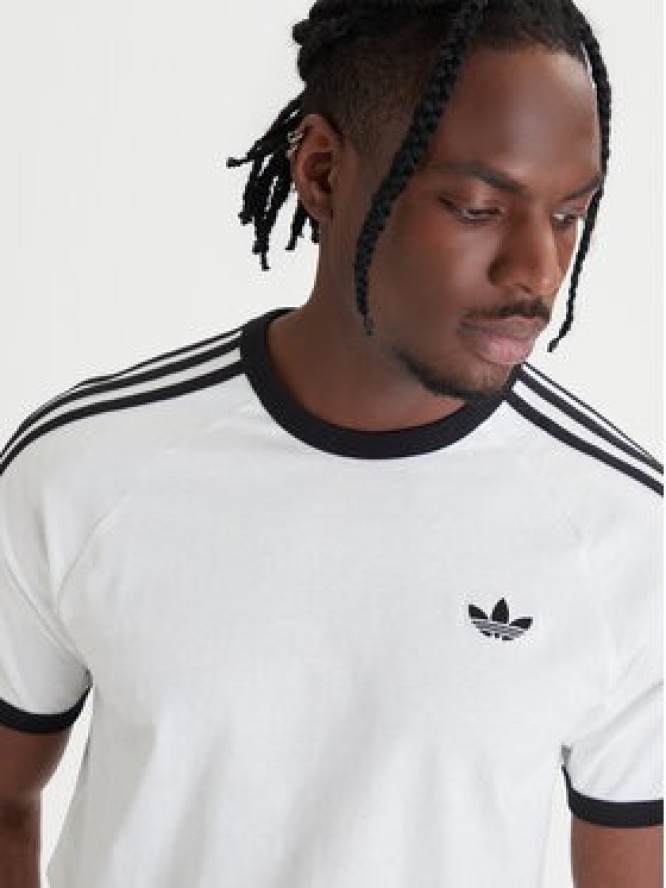 adidas T-Shirt 3-Stripes KE3537 Biały Regular Fit
