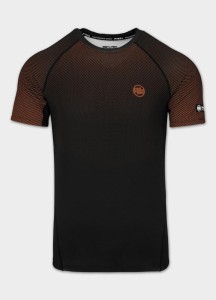 Męski krótki rashguard PITBULL techniczna sportowa koszulka RANKED