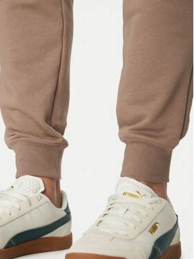 Puma Spodnie dresowe Ess No. 1 Logo 682609 Brązowy Regular Fit