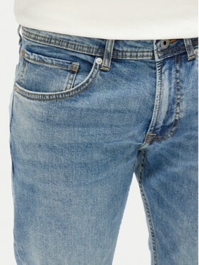 Pepe Jeans Jeansy PM207393 Niebieski Straight Fit