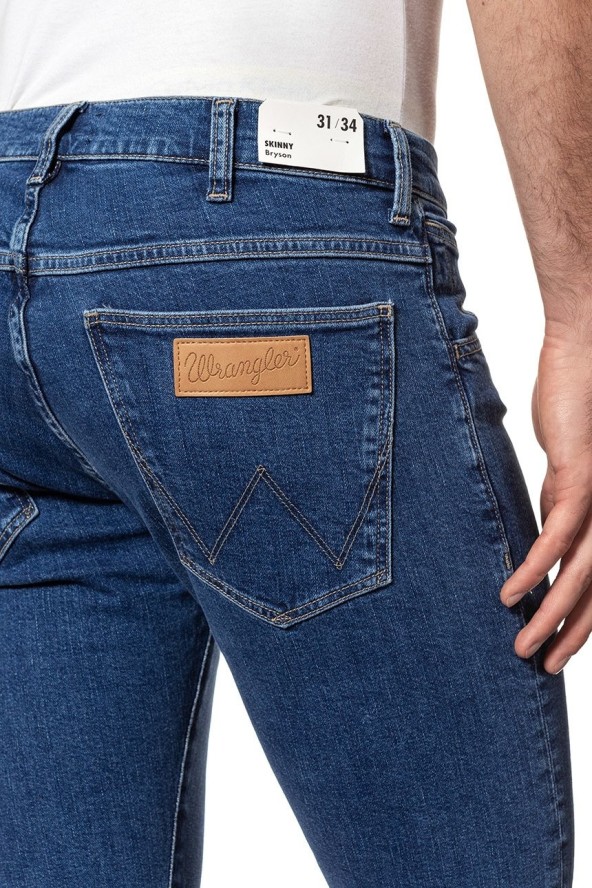 SPODNIE MĘSKIE WRANGLER BRYSON MID ROCKS W14XHR32E 112126696