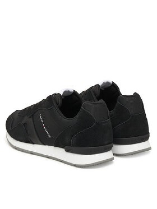 Tommy Hilfiger Sneakersy Runner Icon Mix FM0FM05679 Czarny