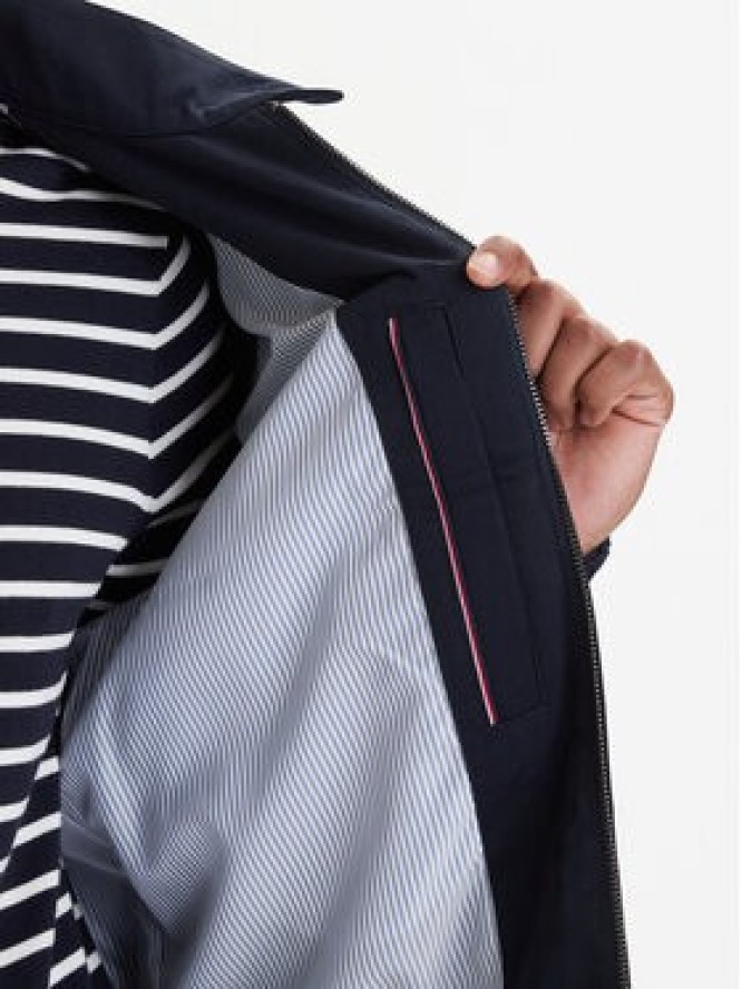 Tommy Hilfiger Kurtka przejściowa Harrington MW0MW42507 Niebieski Regular Fit