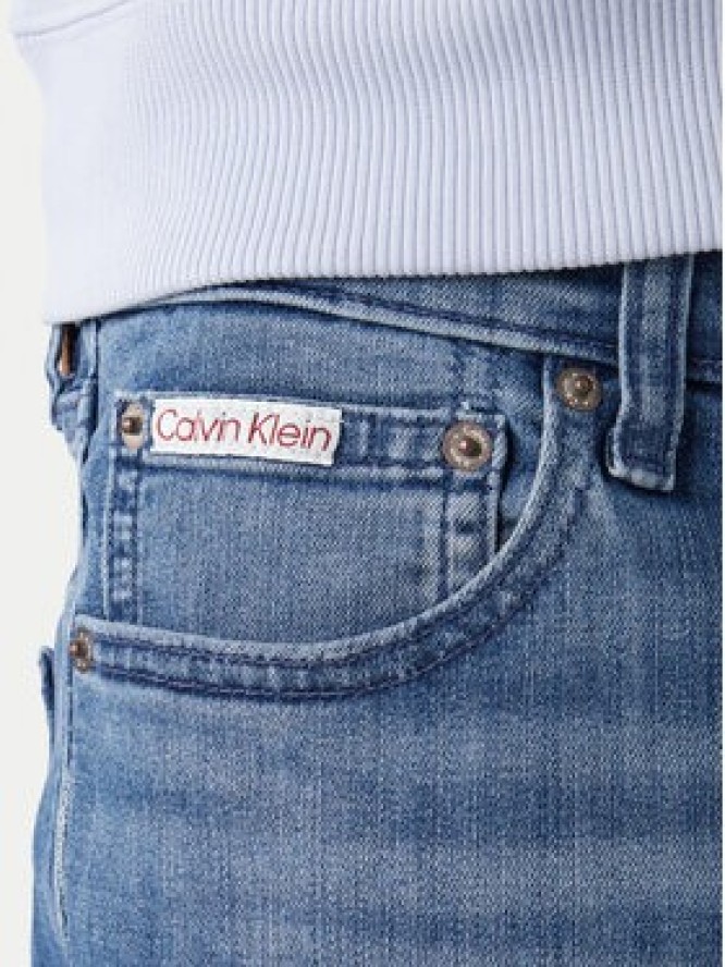 Calvin Klein Jeans Jeansy LV04RE784G Niebieski Skinny Fit