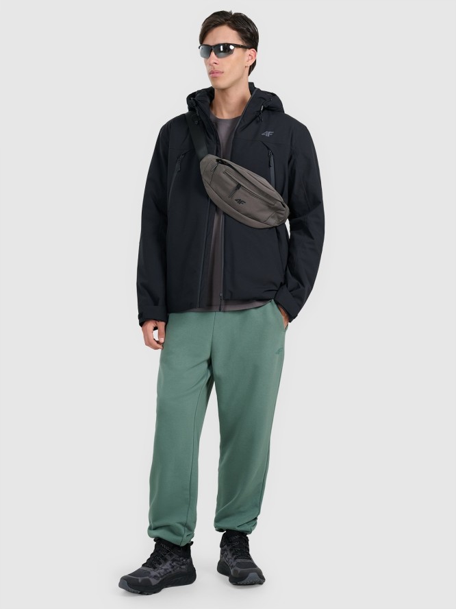 4F Kurtka przejściowa membrana 10000 męska - czarna 3XL