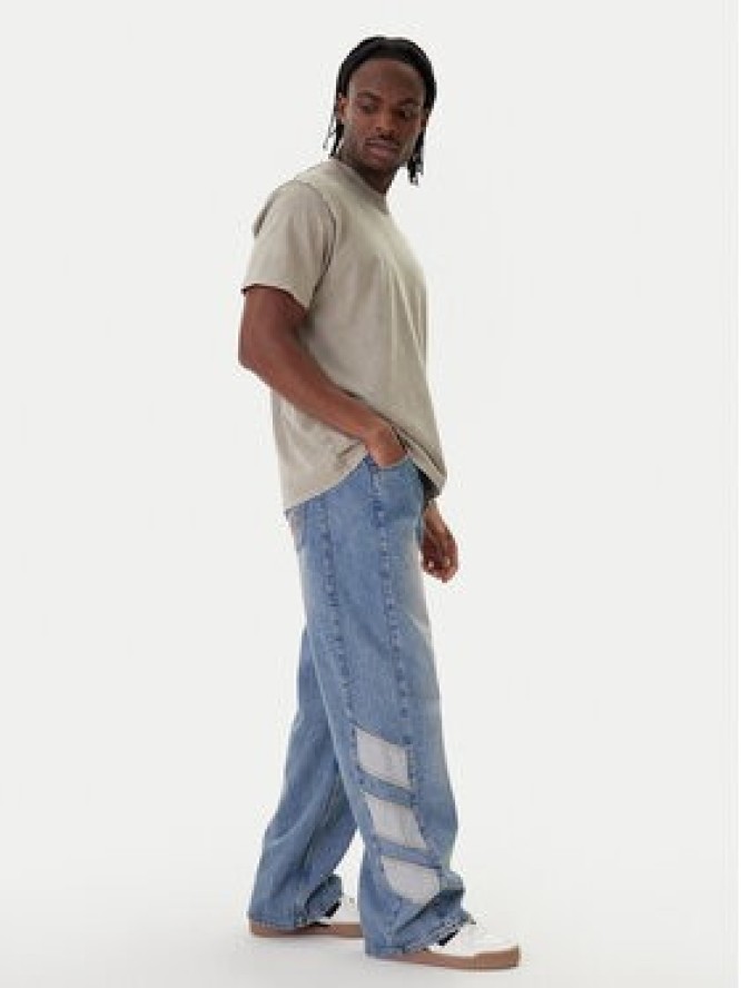 adidas Jeansy KE0112 Niebieski Loose Fit