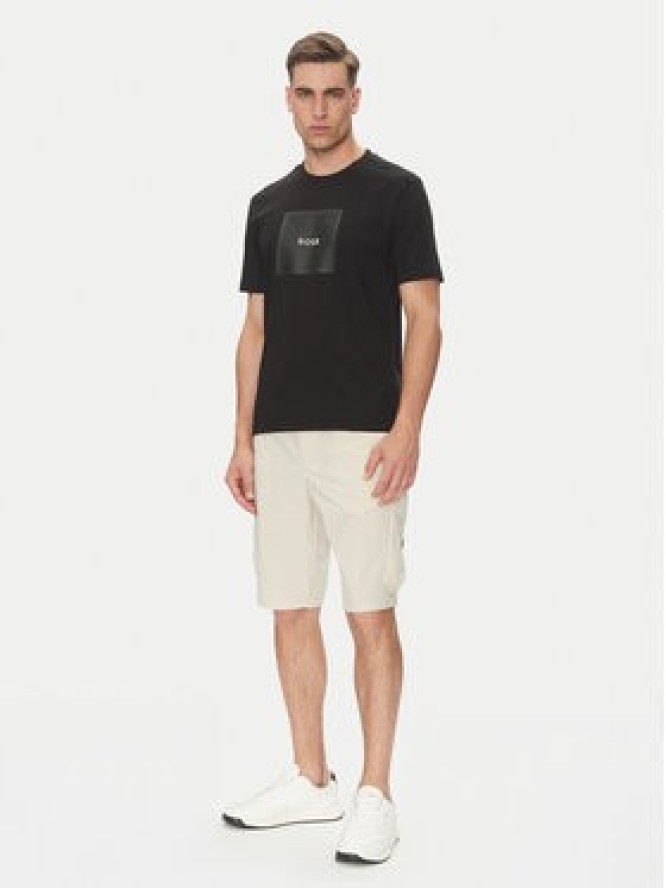 BOSS T-Shirt Logo 50538096 Czarny Regular Fit