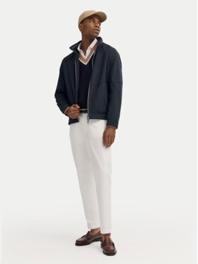 Bugatti Kurtka przejściowa 773100 71031 S Granatowy Regular Fit