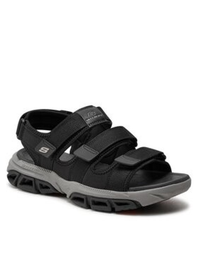 Skechers Sandały Atlan-Bodie 210444/BLK Czarny