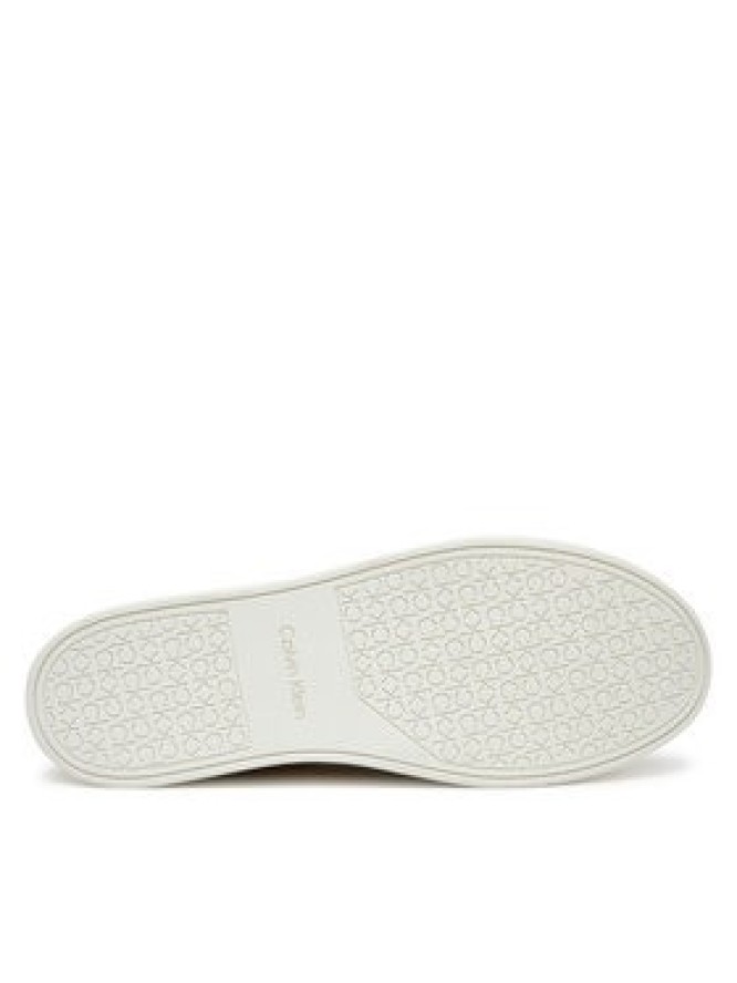 Calvin Klein Sneakersy Clean Cup Low Laceup Oxf Su HM0HM01880 Biały