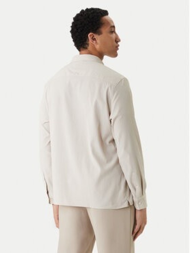 Calvin Klein Koszula LV04LF108G Beżowy Classic Fit