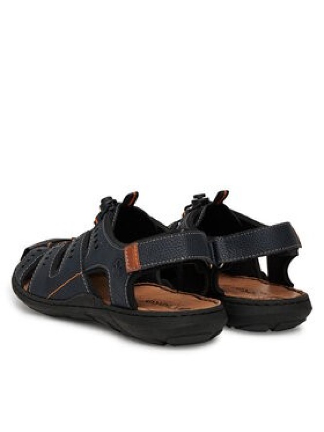 Rieker Sandały 22021-14 Czarny