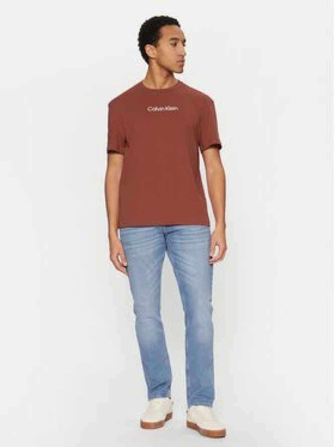 Calvin Klein T-Shirt Hero K10K111346 Czerwony Regular Fit
