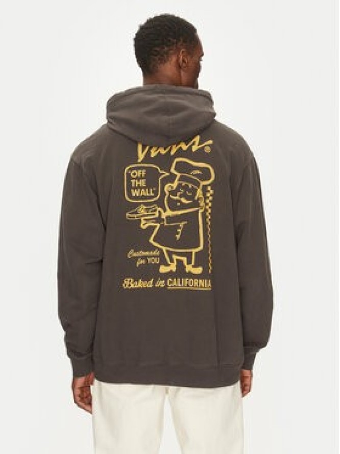 Vans Bluza VN000NU1BLK1 Szary Regular Fit