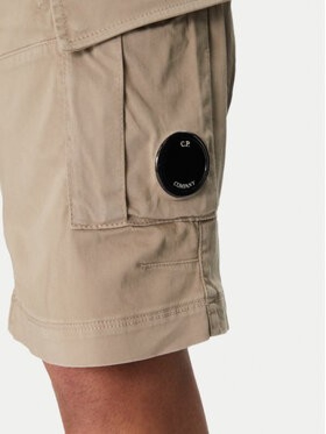 C.P. Company Szorty materiałowe 18CMBE116A005694G Beżowy Regular Fit