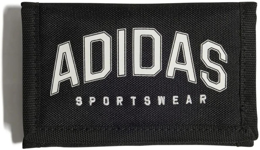 Czarny portfel Adidas Varsity