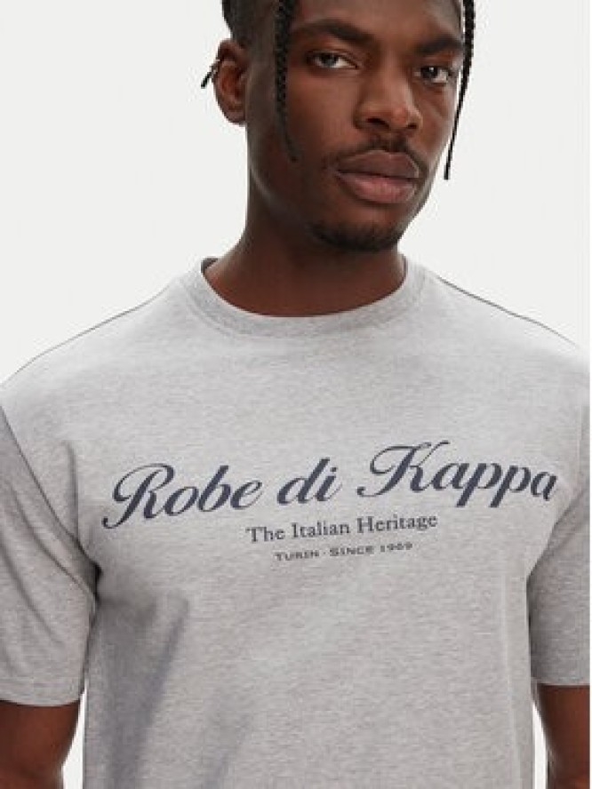 Robe di Kappa T-Shirt Robe Giovani Tozeur 61151CW Szary Regular Fit