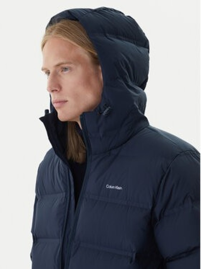 Calvin Klein Kurtka puchowa LV04LD516G Niebieski Regular Fit