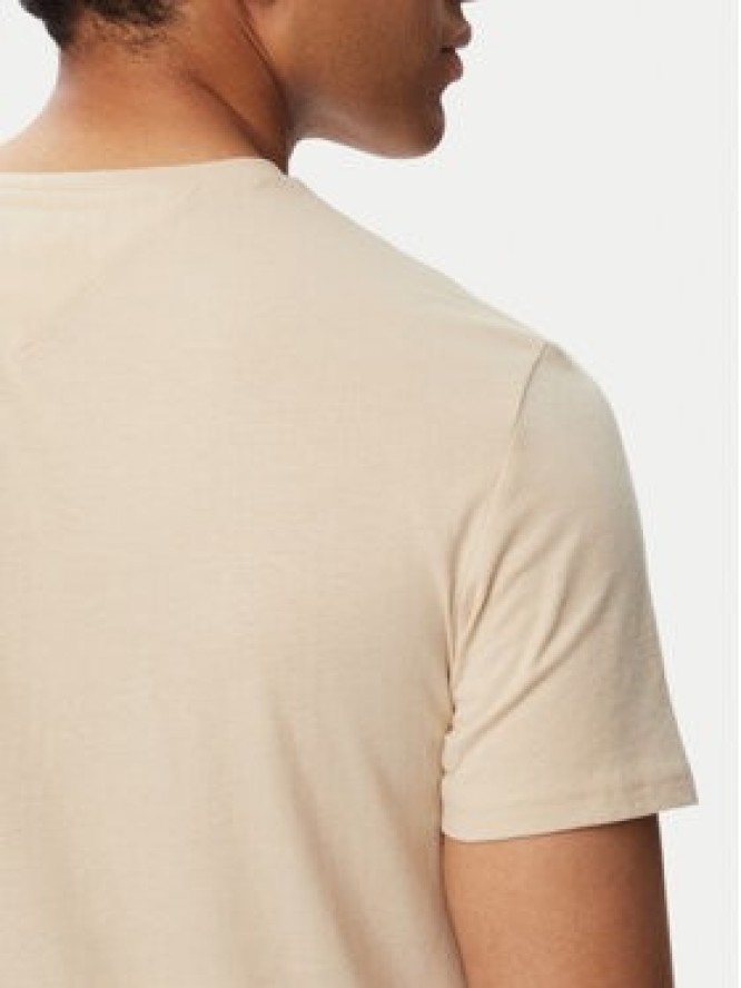 Tommy Jeans T-Shirt Jaspe Htr Tee Ext DM0DM20363 Beżowy Slim Fit
