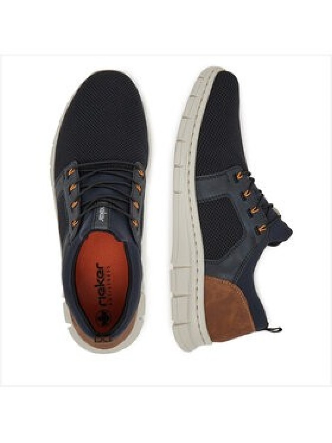 Rieker Sneakersy B7796-14 Granatowy