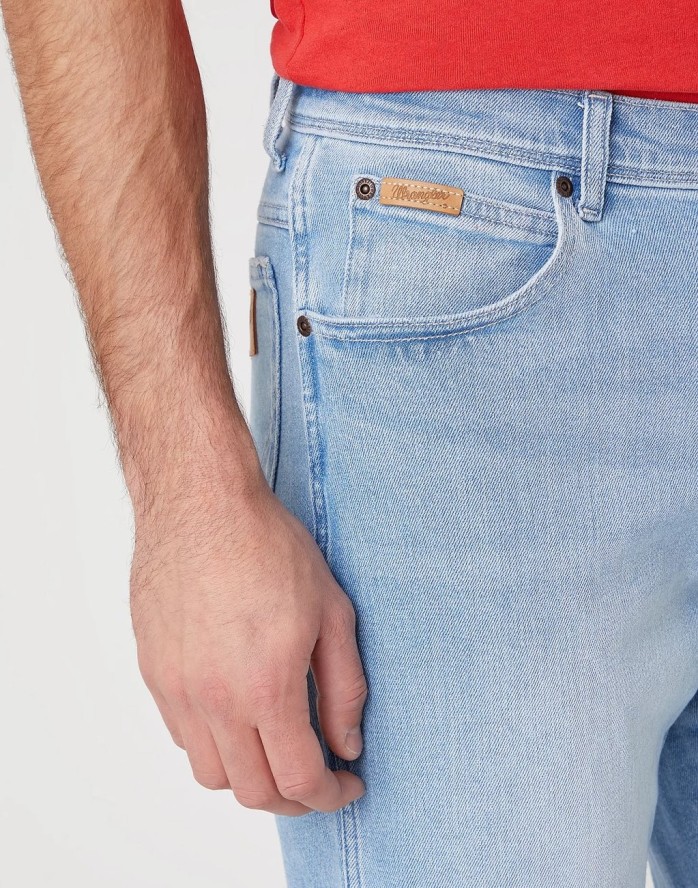 MĘSKIE SPODNIE JEANSOWE WRANGLER TEXAS TAPER W12TZH280 112126555