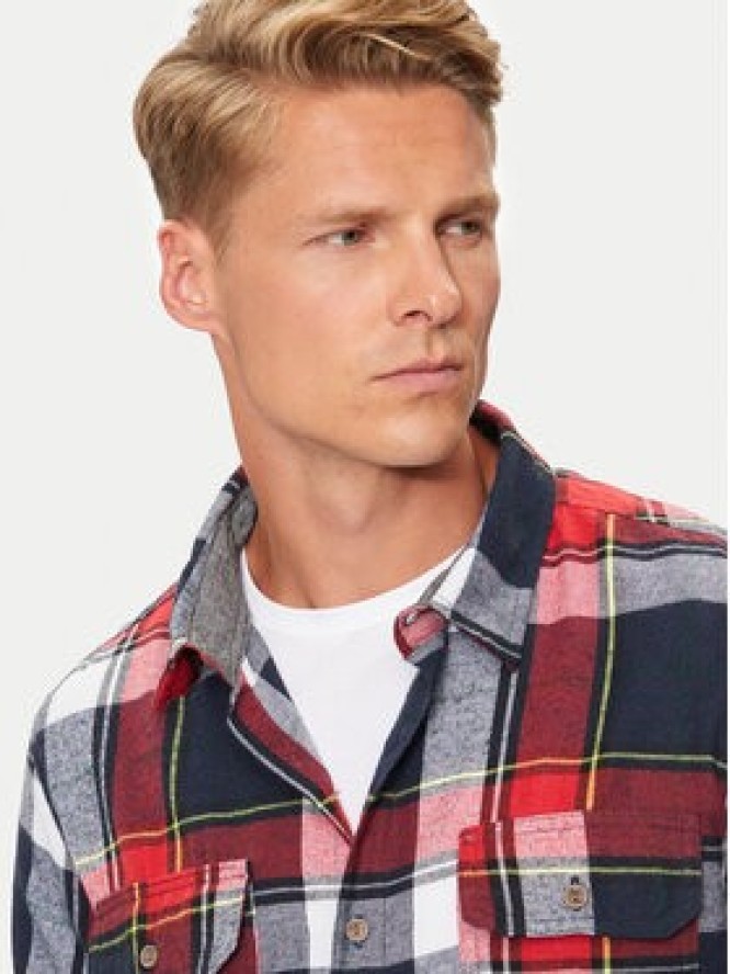 Brave Soul Koszula MSH-230KYLOS Kolorowy Regular Fit