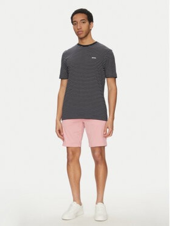 BOSS T-Shirt TalesStripe 50499334 Czarny Relaxed Fit