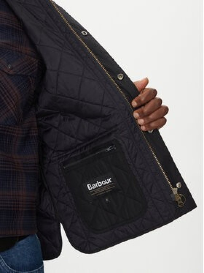 Barbour Kamizelka New Lowerdale MGI0245NY71 Granatowy Regular Fit