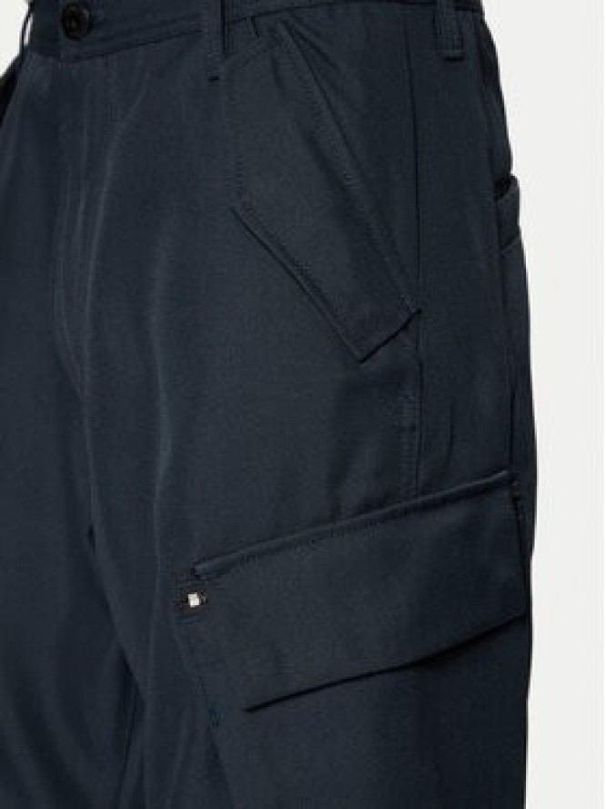 G-Star Raw Spodnie materiałowe R-3N D25224 862 Granatowy Straight Fit