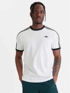 adidas T-Shirt 3-Stripes KE3537 Biały Regular Fit