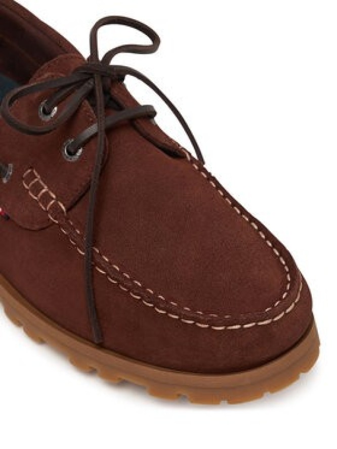 Tommy Hilfiger Mokasyny Light Sde FM0FM05747 Brązowy