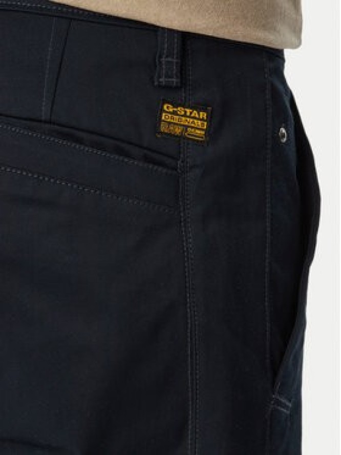 G-Star Raw Szorty materiałowe Bronson 3.0 D26337-5126 Granatowy Regular Fit