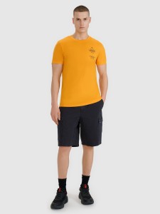 4F Spodenki casual cargo męskie - czarne M