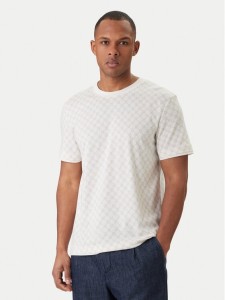 JOOP! T-Shirt Victormanuel 30101945 Écru Regular Fit