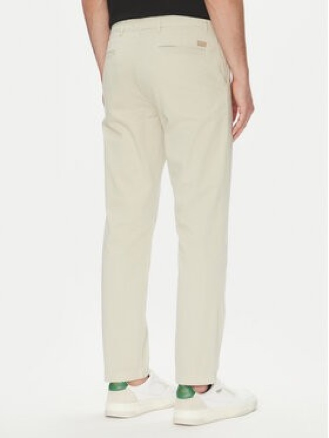 BOSS Chinosy 50534378 Beżowy Regular Fit
