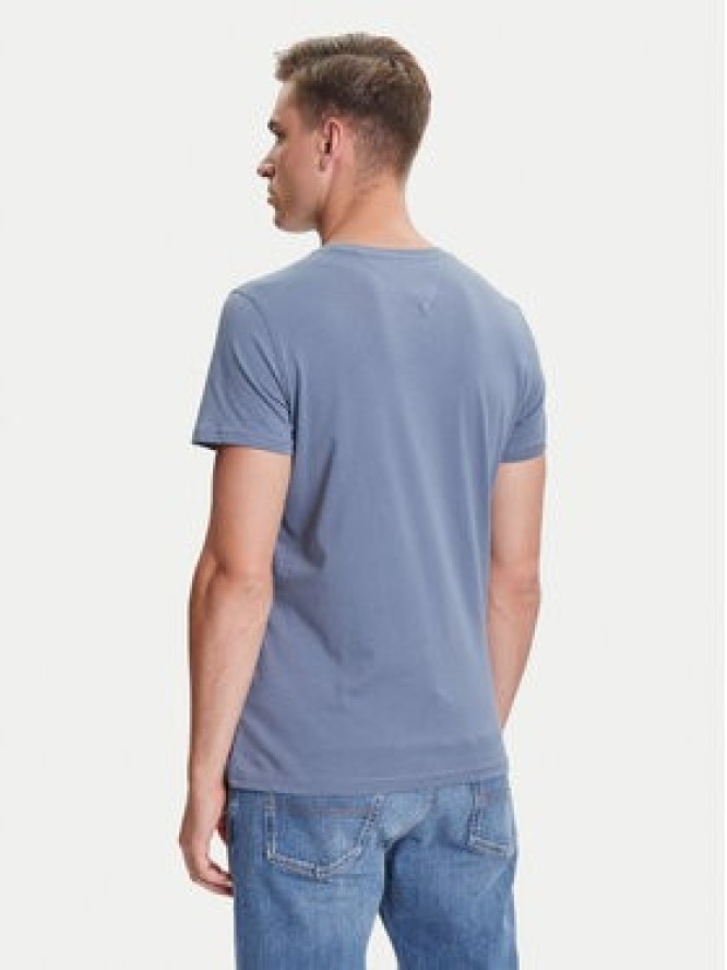 Tommy Jeans T-Shirt DM0DM04411 Niebieski Slim Fit