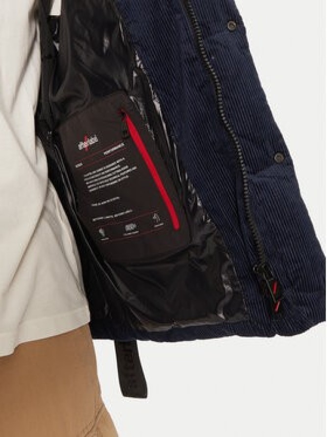 After Label Kurtka puchowa Toledo A00047 Granatowy Regular Fit