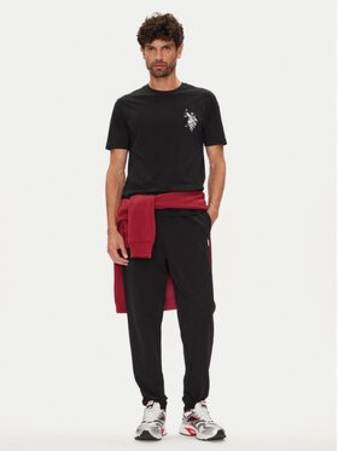 U.S. Polo Assn. T-Shirt MUP4367 Czarny Regular Fit