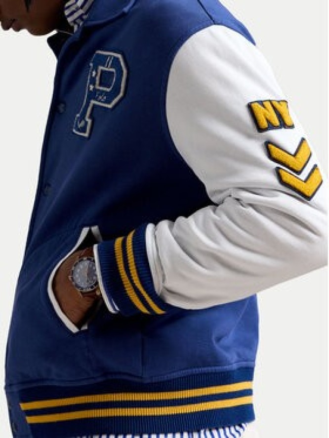 Polo Ralph Lauren Kurtka bomber 710964979001 Niebieski Regular Fit