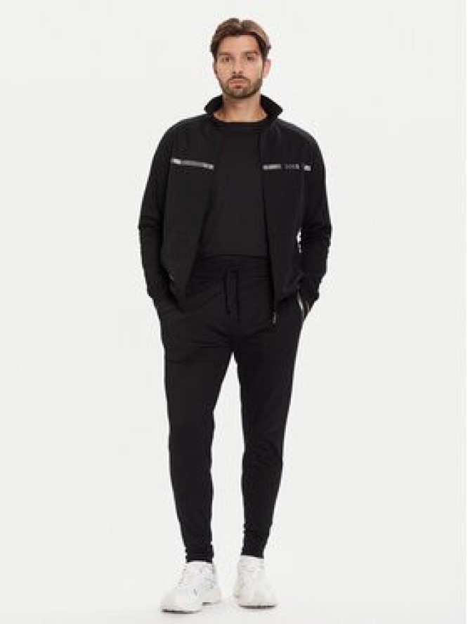 BOSS Bluza Authentic 50550561 Czarny Regular Fit