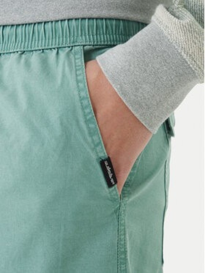Quiksilver Szorty materiałowe Taxer Fatigue EQYWS03897 Zielony Regular Fit