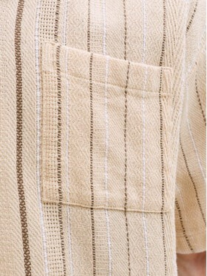 Jack & Jones Koszula Bradley 12290119 Beżowy Regular Fit