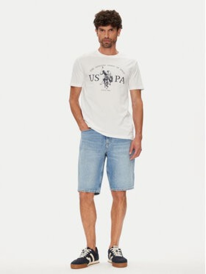 U.S. Polo Assn. T-Shirt MUP4203 Biały Regular Fit