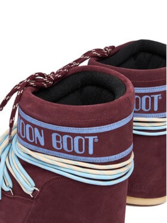 Moon Boot Śniegowce 80D1409670 Bordowy