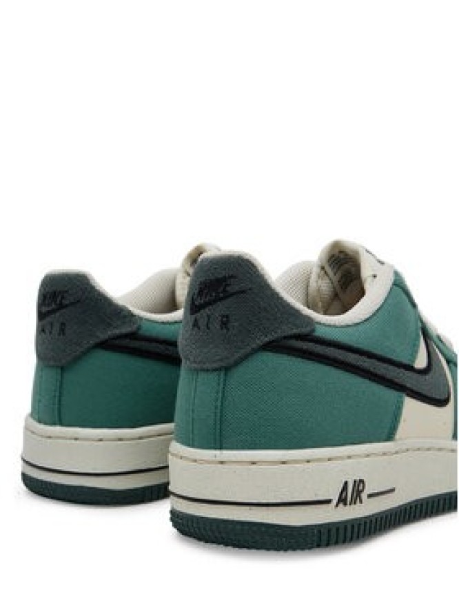 Nike Sneakersy Aire Force 1 LV 8 FN4731 100 GS Zielony