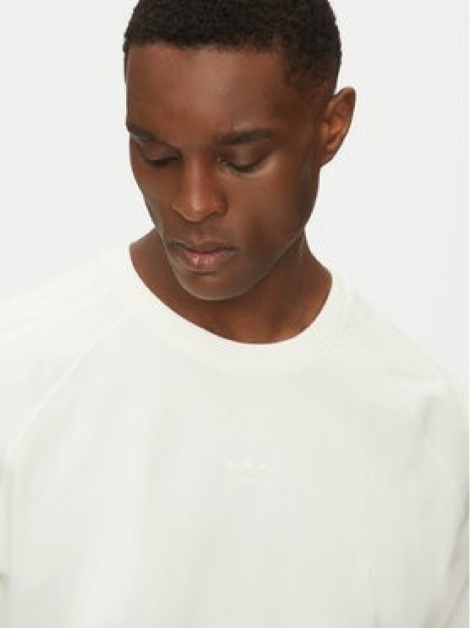 adidas T-Shirt Premium Essentials JD3278 Biały Loose Fit