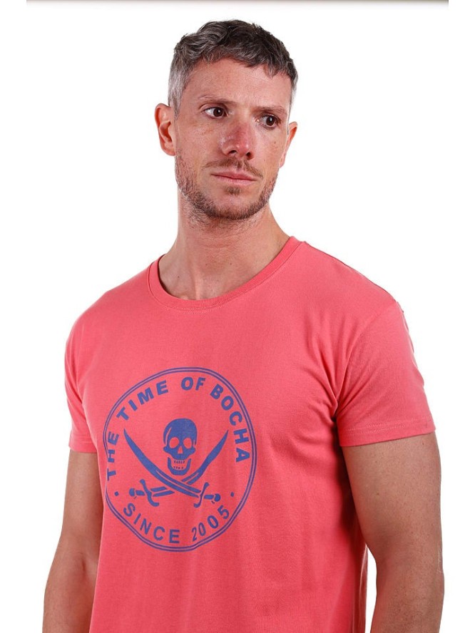 The Time of Bocha Koszulka w kolorze koralowym rozmiar: S