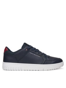 Tommy Hilfiger Sneakersy Basket Core Lite Lth Mix FM0FM05518 Granatowy