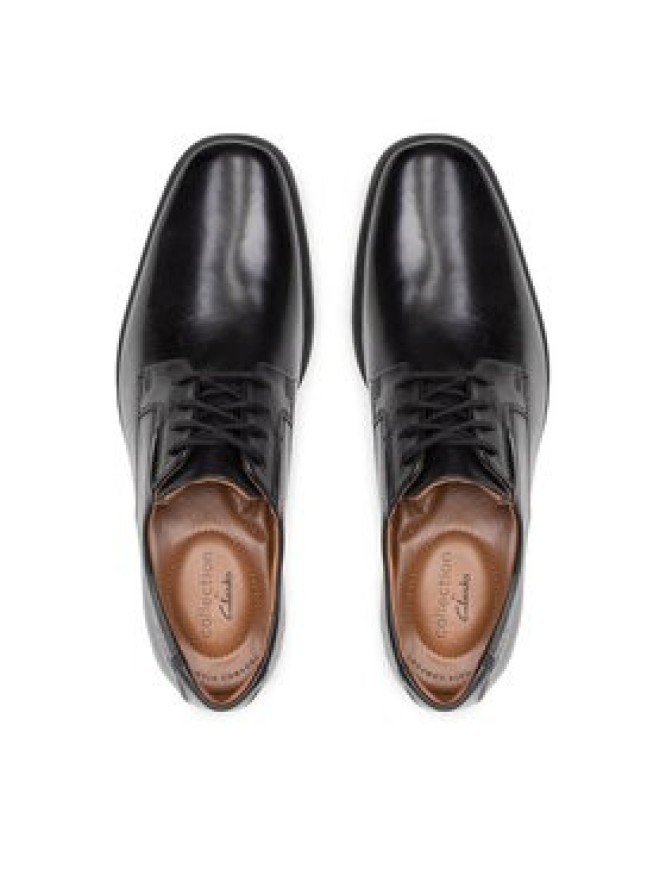 Clarks Półbuty Tilden Plain 261103507 Czarny