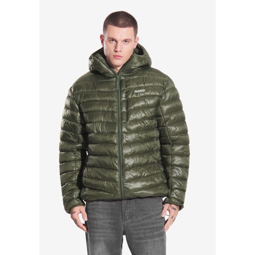 Kurtka turystyczna męska Prosto Synthetic